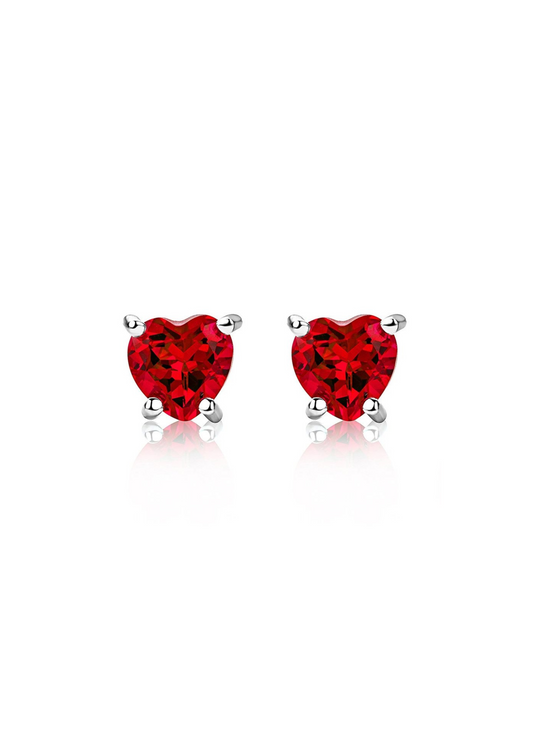 ARETES RED HEART MINI